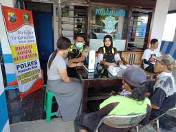 Selama Operasi Ketupat Semeru 2018, Polresta Pasuruan Beri Pengobatan Gratis.