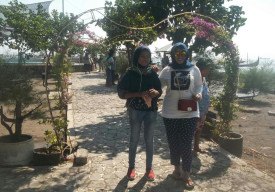 Obyek Wisata Pantai Grand Pathek, Dipadati Pengunjung.