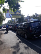 Dampak Penutupan Tol Pasuruan, Jalan Arteri Padat Merayap.