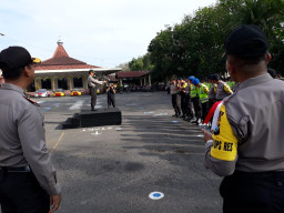 Dua Per Tiga Dari Total Personil Polresta Pasuruan, Kawal Pilkada Serentak.