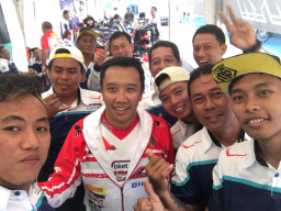 Menpora Suport Andre Bersama Rama Jaya di MXGP Pangkal Pinang 