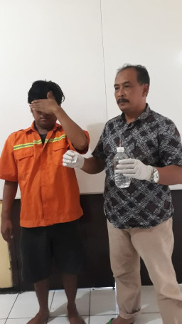 Simpan Sabu Dalam Kamar, Pria Ini di Bekuk Opsnal Polsek Semampir. 