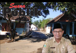Kepala Desa Trebungan Bangun Akses Jalan Lingkungan.
