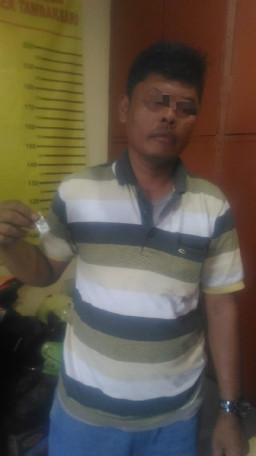 Oknum Polisi di Ringkus Polisi, Gara-Gara Tangan Kirinya Bawa Sabu.