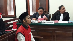 Curi Sepeda Angin, Pemuda Bertato di Vonis 7 Bulan.