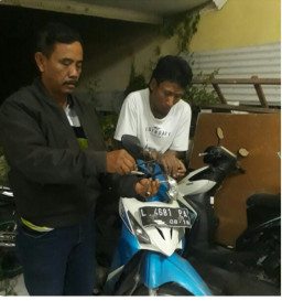 Polsek Kenjeran Ungkap Curanmor Kedinding Tengah.