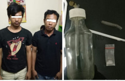 Satreskoba Polres Pelabuhan Tanjung Perak, Ringkus 2 Pengguna Narkoba.
