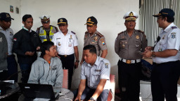 Satlantas Polrestabes Surabaya, Sosialisasi Program Tilang Online.
