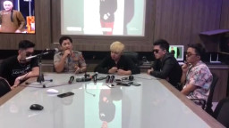 Merilis Lagu Baru, Personil Kangen Band Gandeng Polres Banjar.