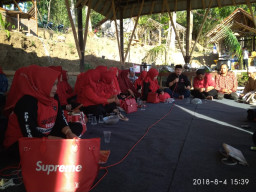 Ratusan Anggota IWP Adakan Pertemuan Rutin, di Taman Wisata Tirto Agung.