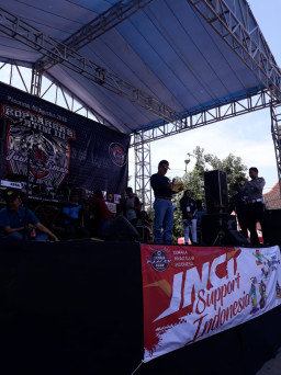 Polresta Pasuruan Bersama YNCI, Peringati HUT RI ke 73