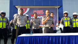 Timsus Satlantas Polrestabes Surabaya, Amankan Puluhan Mobil Bodong.