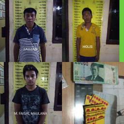 Judi Kyu-Kyu Pasar Beras Wonokromo, di Grebek Polisi.
