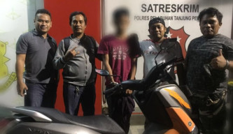 Kesulitan Bawa Hasil Curian, Maling Ingusan Ini di Tangkap Warga dan Aparat.