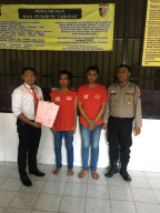 Dua Jambret Putat Jaya, Dibekuk Jatanras Polrestabes Surabaya.