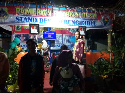 Desa Jebung Kidul, Juara I Lomba Bazar Potensi Desa.