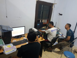 Penuhi Target Cetak SIM, Satpas Polresta Pasuruan Kerja Lembur.