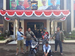 Buser Barat Polresta Pasuruan, Ungkap Curanmor Dalam Waktu 1X24 Jam.