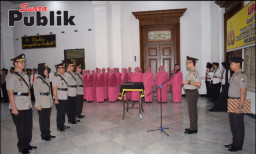Wakapolres dan Kasat Lantas Bondowoso, Kapolsek Curahdami Disertijabkan.
