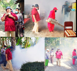 Cegah DB Menyerang Warga, Politisi PDIP Lakukan Pengasapan