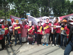 PCS Gelar Aksi Damai, Tuntut Kejati Jatim Amankan Aset Sipoa