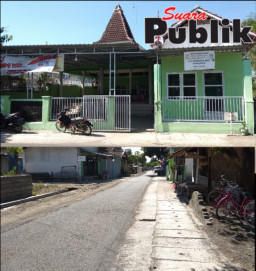Kades Pandak Kecamatan Klabang, Rehab Kantor Dan Lebarkan Jalan Desa, Demi Kenyamanan Pelayanan Publik.
