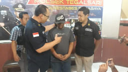 Peras Pengguna Jalan di Traffick Light, Hulk Diringkus Polsek Tegalsari.