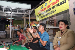 Kapolres Tanjung Perak Himbau Warga, Siskamling Dihidupkan Kembali. 