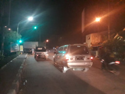 Kebakaran di Jln. Hasanudin, Arus Lalulintas Dialihkan