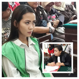 Terbukti Miliki Sabu, Wanita Cantik Ini di Hukum 5,6 Tahun.