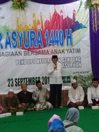 Walikota Pasuruan Ikut Santuni 42 Anak Yatim, Bimbingan Abul Yatama.