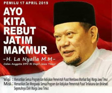La Nyalla: Pemerintah Pusat dan Daerah Harap Perhatikan Nasib Petani.