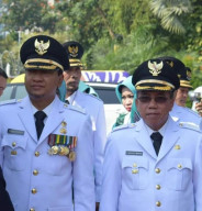 Irsyad Yusuf SE. MMA dan KH. Mujib Irwan SH. MH Resmi Jadi Bupati dan Wakil Bupati Pasuruan.