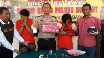 Pengedar dan Kurir Narkoba Terciduk Polsek Rungkut.