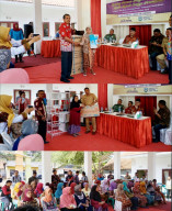 Kadis BPMD Bondowoso, Serahkan Bantuan Jalin Matra Desa Patemon.