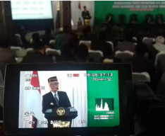 Gubernur Jatim, Saksikan Penyampaian Visi Misi Bupati Bondowoso.