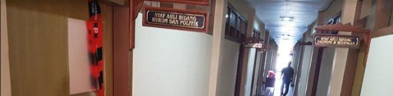 Ruangan Staf Ahli Ir. Dwi Fitri Nurcahyo Disegel, Ternyata Dwi Merangkap PLH Kadis PUPR.