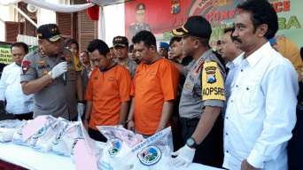 Polrestabes Surabaya Gagalkan Pengiriman Sabu Senilai 6 M