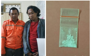 Hendak Nyabu di Warkop, 2 ABK Ditangkap Aparat.