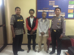 Bawa Kabur Sepeda Motor Juragannya, 2 Karyawan Air Isi Ulang di Krecek.