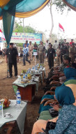 Wabup Bondowoso Bersama Danrem 083 resmi Buka TMMD ke 103 di Desa Solor Kecamatan Cermee