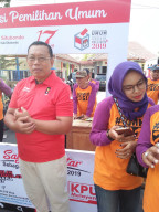 Validasi Data e-KTP Situbondo, di Kemas Acara Car Free Day.