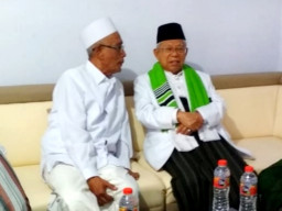 KH. Makruf Amin ke Ponpes Mambaul Ulum, Hanya Silaturrahmi