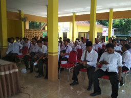 Permendagri no.20 Tahun 2018, Disosialisasikan Hari ke 3 Sekolah Desa di Kecamatan Cermee.