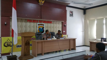 Polda Jatim Supervisi Operasi Zebra Semeru 2018 di Polres Situbondo.