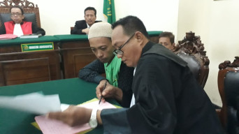 Suhendro BD Sabu Sememi, di Vonis 7,5 Tahun Penjara.