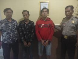 Bawa Sabu, Kedua Pria Ini Tak Berkutik Saat di Ringkus.