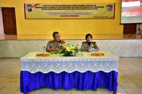 Itwasda Polda Jatim Sosialisasi Quick Wins Pola Hidup Sederhana di Polres Situbondo.