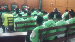 22 Penjudi Sabung Ayam Bulak Banteng, Mulai Disidangkan.