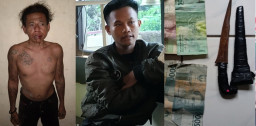 Polsek Tapen Bekuk Bapak dan Anak, Pelaku Perampokan.